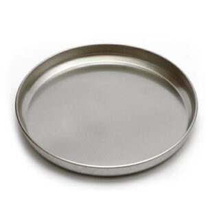 TEGLIA PIZZA TONDA STEEL D32 H3,5 INOX INT. RILIEVO ANTIGRAFFI 5869T