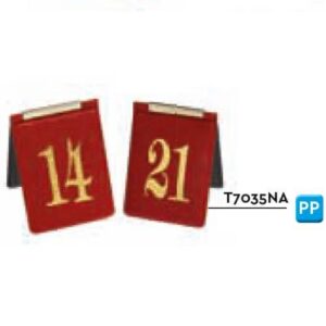 SEGNAPOSTO NUMERI 1/25 6X8CM COD.T7035.NA