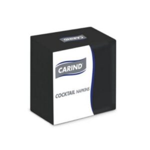 TOVAGLIOLI 24X24 NERO 2V (20CFX100PZ - 2000PZ/CT) COD.32428