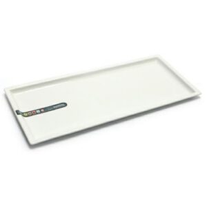 PIATTO RETTANGOLARE JUSTWHITE 45X28CM COD.30402T