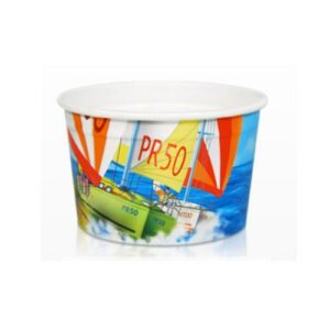 COPPETTA GELATO 100CC CARTA(250PZ) COD.8B
