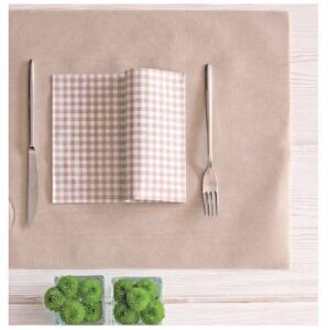 TOVAGLIOLI AW332-699 AIRWAVE 33X33 VICHY SABBIA (1000PZ/CT)