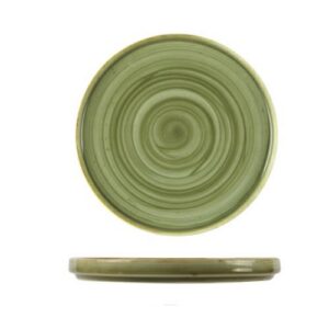 PIATTO PIANO IMPILABILE KADEN GREEN 26CM COD.9070T
