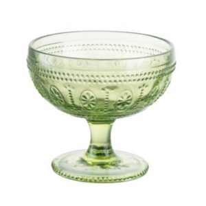 COPPA VETRO BAROQUE VERDE CL33,7 COD.6567T