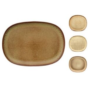 VASSOIO OVALE ORA ARICA 33X23CM COD.9531T