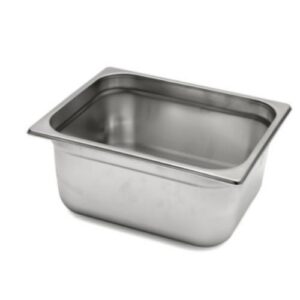 BACINELLA INOX GN 1/2 H150 32X26CM GASTRONORM COD.29322M/16105800T/806340H