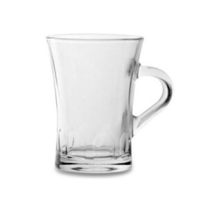 TAZZA VETRO AMALFI MUG C/MANICO CL17 COD.10269T