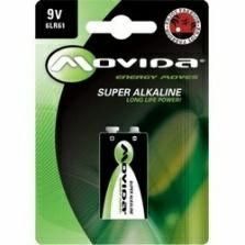 PILA MOVIDA ALKALINE 9V (10PZ)