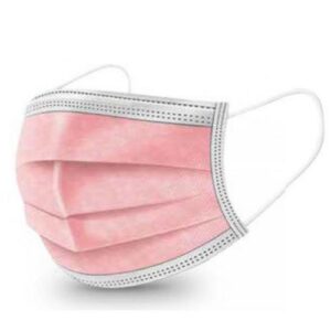 MASCHERINE CHIRURGICHE MONOUSO ROSA X BAMBINI 10pz/cf