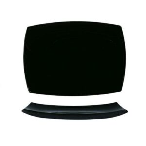 PIATTO RETTANGOLARE DELICE NERO 35X26CM COD.4700T