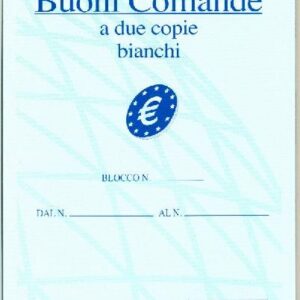 BUONI COMANDE 2 COPIE (10 PZ)