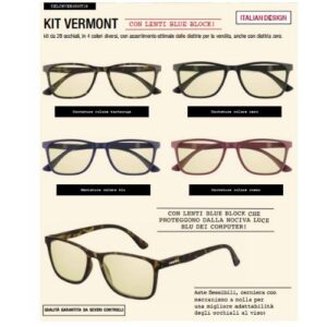 OCCHIALI DA LETTURA EL CHARRO - KIT VERMONT