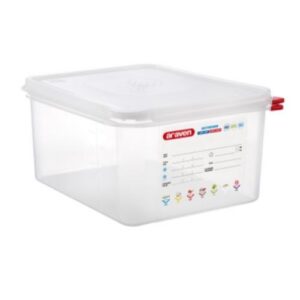 BACINELLA ARAVEN POLIPOPR. GN 1/2 H.150 C/COP.ERMETICOL.10COD.77580M/862500T