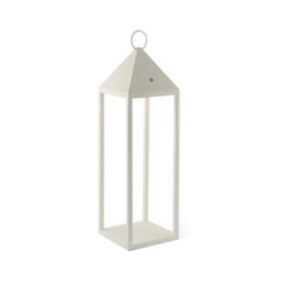 LANTERNA cod.13453 GLOW LEDCM.15X15XH.50 BIANCA