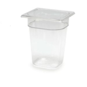BACINELLA GASTRONORM POLICARBONATO cod.2705800 1.6 CM 17X16 h.20