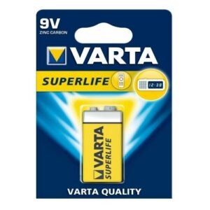 PILA VARTA ZINCO CARBONE 9V(10PZ)