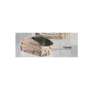 PORTA BUSTINE ZUCCHERO VINTAGE 11X6,2X5,4CM COD.T1029