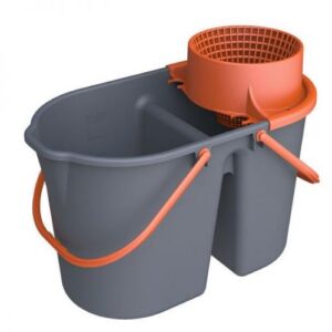 SECCHIO DOPPIA VASCA CON STRIZZATORE 15LT COD.1126