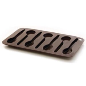 STAMPO PER CIOCCOLATINI SILICONE A FORMA DI CUCCHIAIO COD.920700T
