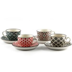 TAZZA THE MOSAIK 16CL C/PIATTINO COD.12286T
