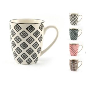 TAZZA MUG MOSAIK 28CL DECORI ASSORTITI COD.11583T