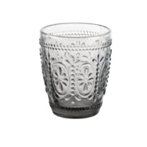 BICCHIERE ACQUA BAROQUE GRIGIO CL29 cod.6553T