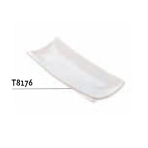 PIATTINO MELAMINA BIANCA WIPE CM 16x6,3x2,7 COD.T8176