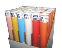 TOVAGLIA ROTOLO 7MT TINTA PIATTA COLORI MISTI COD. 9630 R-3245
