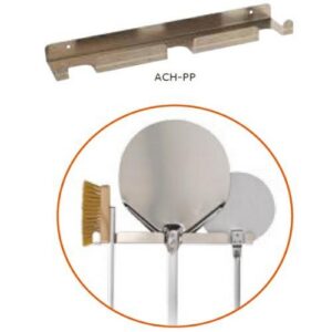APPENDIPALE MURO ALLUMINIO 3 POSTI 21X7 cod.ACH-PP