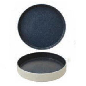PIATTO FONDO KADEN FORIO BLU BORDO ALTO 20CM COD.10320T