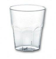 BICCHIERE GRANITY PLAST. TRASP. 40CC (TACCA 30CC) GOLDPLAST COD.2766 (50PZ)