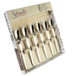 SET CUCCHIAINI MOKA MOD. GOCCIA (6PZ) COD.S6MOGO