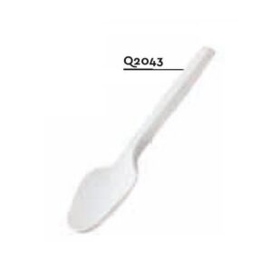 CUCCHIAINO MAIS LEONE CPLA COMPOSTABILE 10CM (100PZ) COD.Q2043