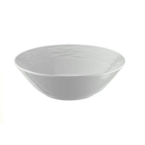 PIATTO FONDO COPPETTA PORCELLANA SEAWAVE BIANCO 13CM COD.8071T