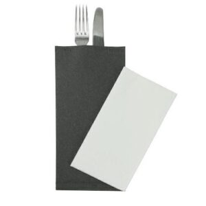 PORTAPOSATE C/TOV. 38X38 NERO (1000PZ)