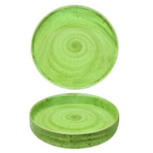 PIATTO KAVA MEADOW GREEN cod.10328T FONDO 20CM (4PZ/CF)