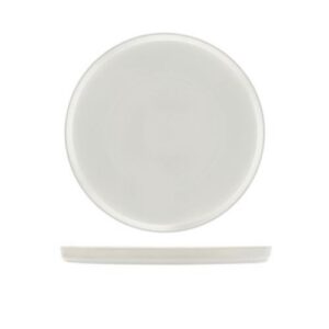 PIATTO PORCELLANA JUSTWHITETONDO BORDO ALTO CM.28,5 cod.7230T