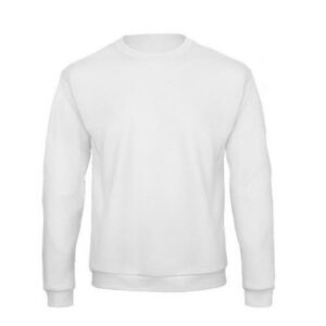 FELPA G/COLLO 270 GR (50% POLIESTERE 50% COTONE)BIANCO TG XXL