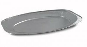 CONTENITORE ALLUMINIO VASSOIO OVALE MEDIO V2 (10PZ/CF)