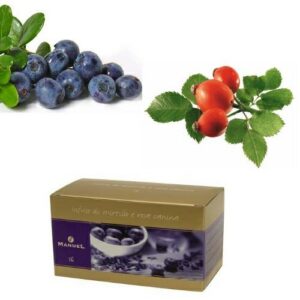 INFUSO MIRTILLO ROSA CANINA(20PZ) - MANUEL