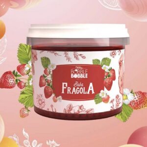 PERLE DI FRUTTA "BUBBLES" FRAGOLA SECCHIELLO DA 3,2 Kg PALLINE