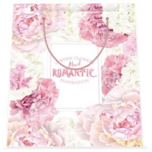 SHOPPING BAG ROMANTIC 31,5x45x12cm COD.21PL40 XL 12pz/cf