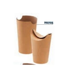 BOX FRITTI KRAFT/PE AVANA 6,4X14,5 470ML (50PZ) COD.H0725