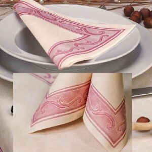 TOVAGLIOLI P40-150 PLUS 40X40 RICCIO BORDEAUX (16CF X 50PZ-800PZ/CT)